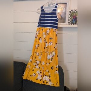 Gorgeous Pixie Girls Maxi Dress (Heavy Material)🇺🇸  Size 10-12